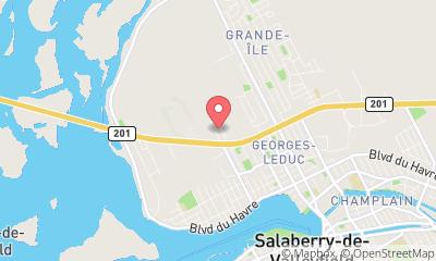 map, Lapointe Refrigeration Inc.