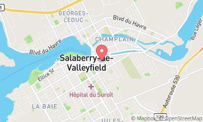 map, Marc Delisle Electronics Centre