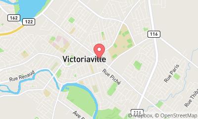 map, Via Capitale Platine Victoriaville