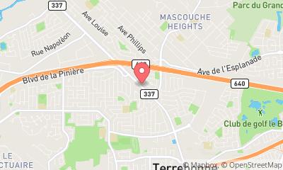 map, Au Serrurier Moderne Ltée