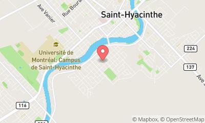 map, Toiture Blouin Campbell Inc