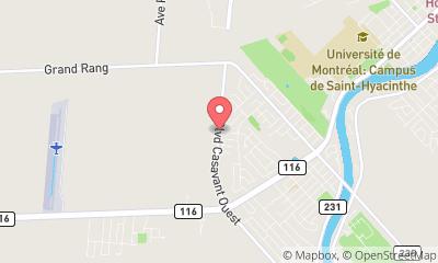 map, Construction C. Brodeur inc.