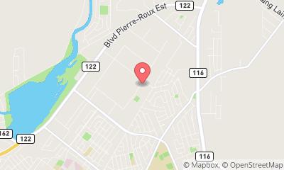 map, Unibec Champel Inc - Revêtement extérieur et gouttières