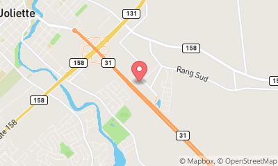 map, Toiture J-F Laurent Inc