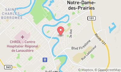 map, Les Toitures Morel Inc