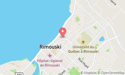 map, SONXPLUS - Rimouski