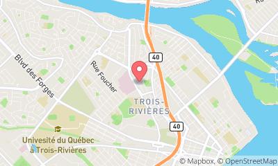 map, Climatisation Express inc - Chauffage-Ventilation Trois-Rivières