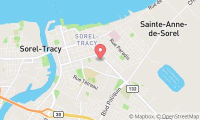 map, Centre Hi-Fi Groupe Select Sorel-tracy