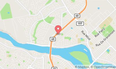 map, Toiture Mauricie SG inc