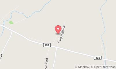 map, Béton Fréchette inc.