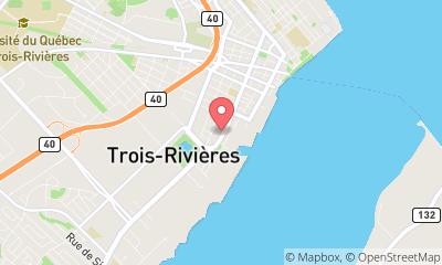 map, Gazon Trois-Rivières
