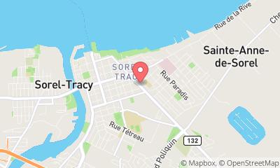 map, Francois Berton Inc