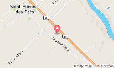 map, Ghislain Caron Entrepreneur Peintre