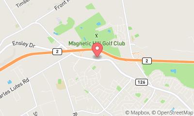 map, Magnetic Hill Home Hardware Building Centre