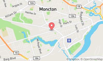 map, Greater Moncton REALTORS (r)du Grand Moncton