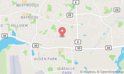 map, Marshall's Lawncare & Garden Centre