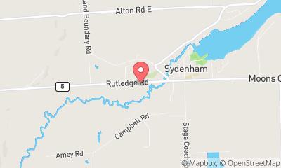 map, Silverbrook Garden Centre