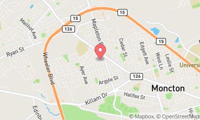 map, U-Haul Moving & Storage at Mapleton