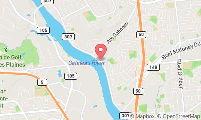 map, Gilles Proulx Construction Ltée