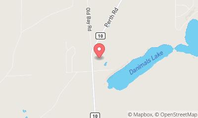 map, B.W.`s Eavestrough & Window Cleaning Services