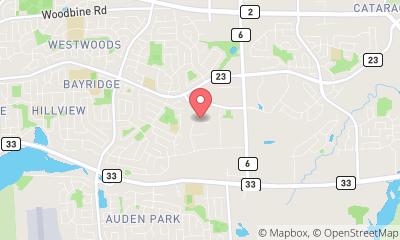 map, Kingston Seamless Eavestroughs