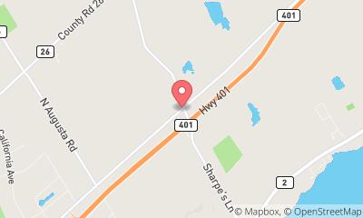 map, Georgian Bay Fire & Safety Ltd