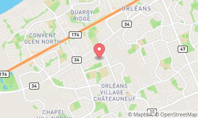 map, Ottawa HVAC PROS