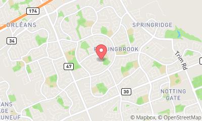 map, Sky High Roofing Inc.