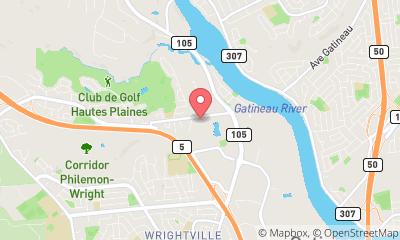 map, SAF Combustion - Chauffage, climatisation et ventilation Gatineau - HVAC Gatineau